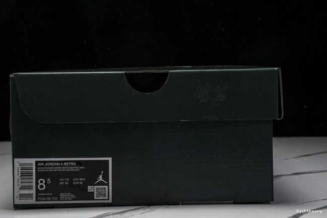Kick Theory Air 4 Jordan Oxidized FQ8138-103 Green 0727